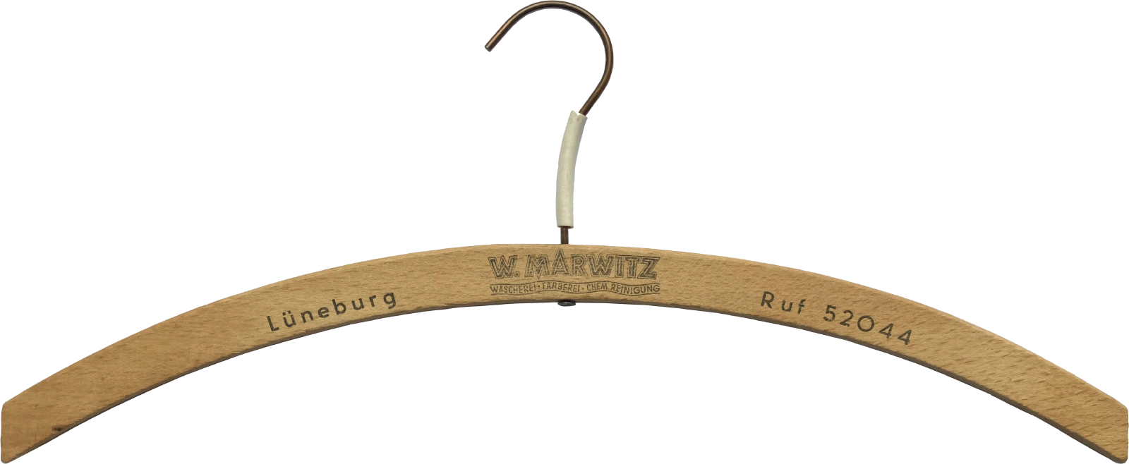 Lüneburg W. Marwitz Wäscherei Färberei Chem. Reinigung Ruf 52044