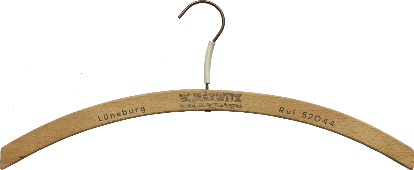 Lüneburg W. Marwitz Wäscherei Färberei Chem. Reinigung Ruf 52044