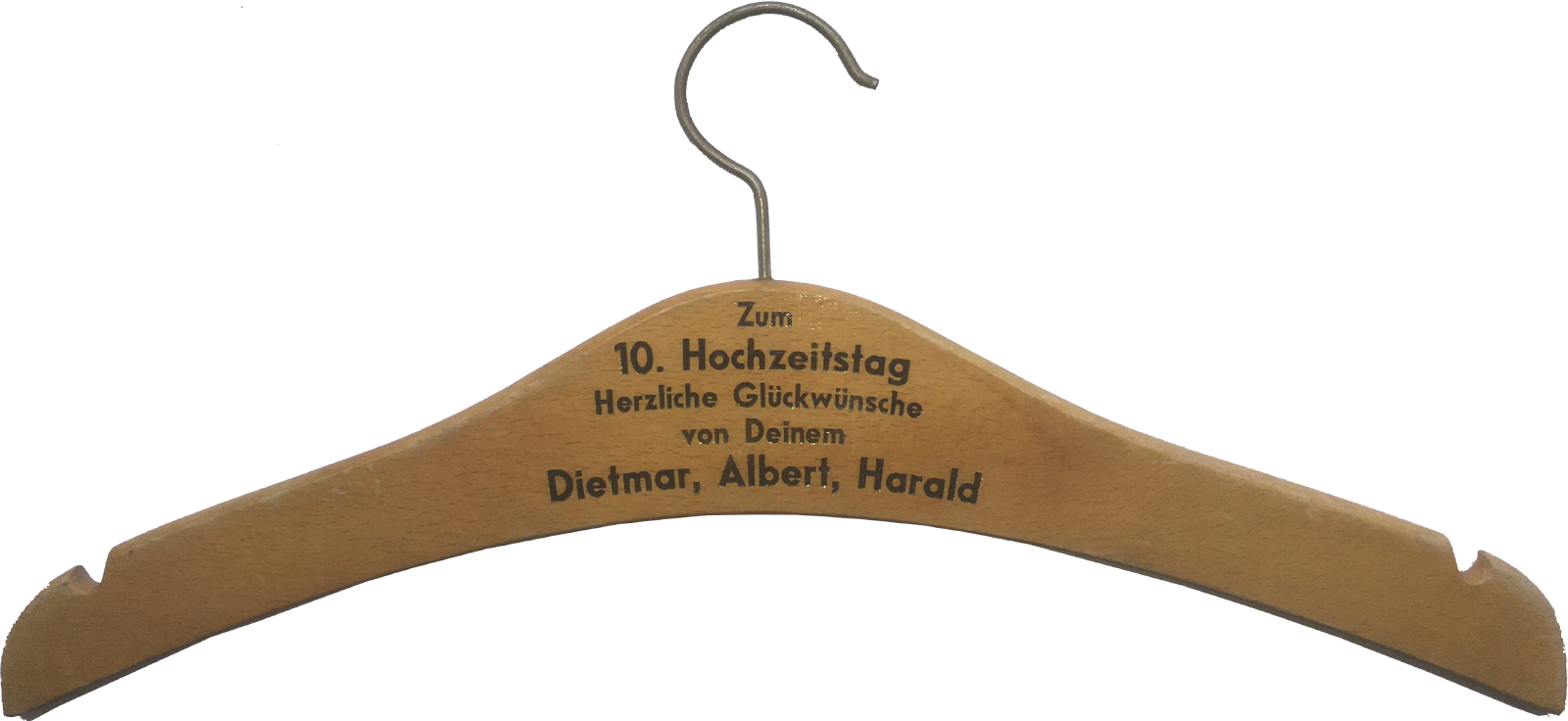 Zum 10. Hochzeitstag